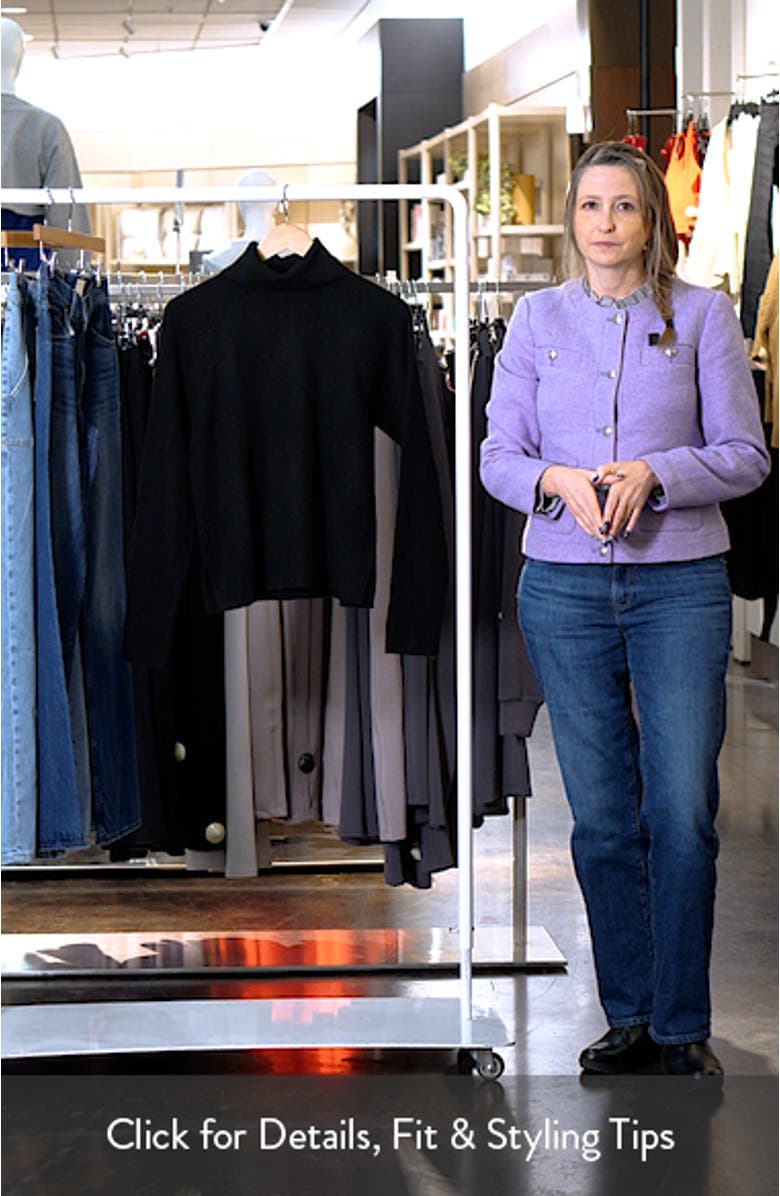 The Minimalist Cashmere Turtleneck Sweater, sales video thumbnail