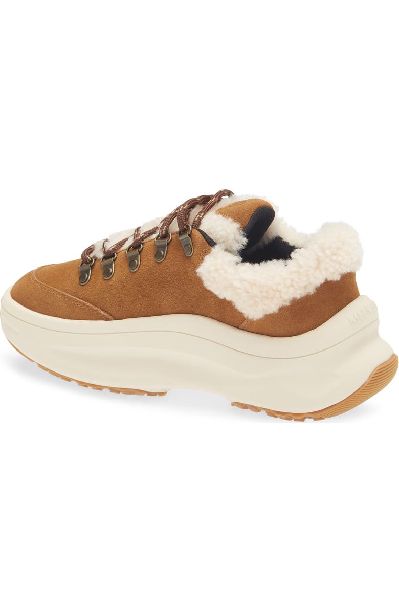 Moon Boot<sup>®</sup> City Genuine Shearling Water Repellent Boot, Alternate, color, Cognac