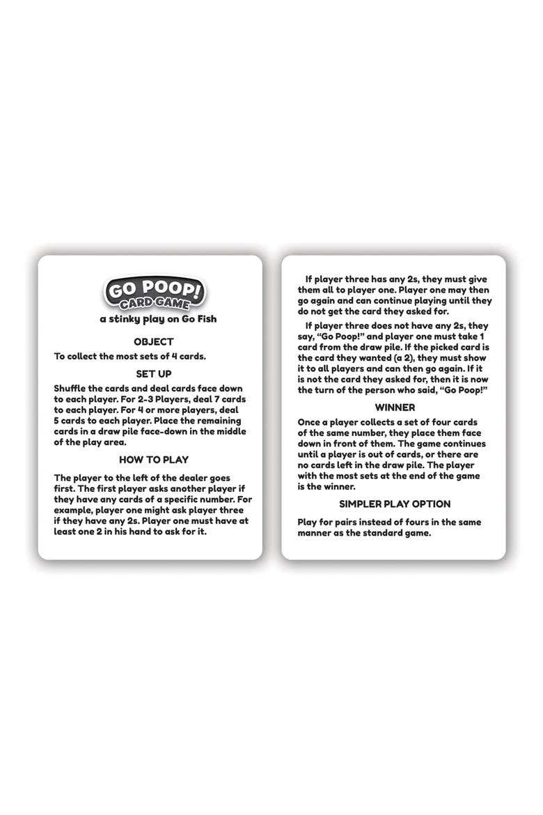 Old MacDonald's Farm Go Poop Card Game, Alternate, color, Multicolor