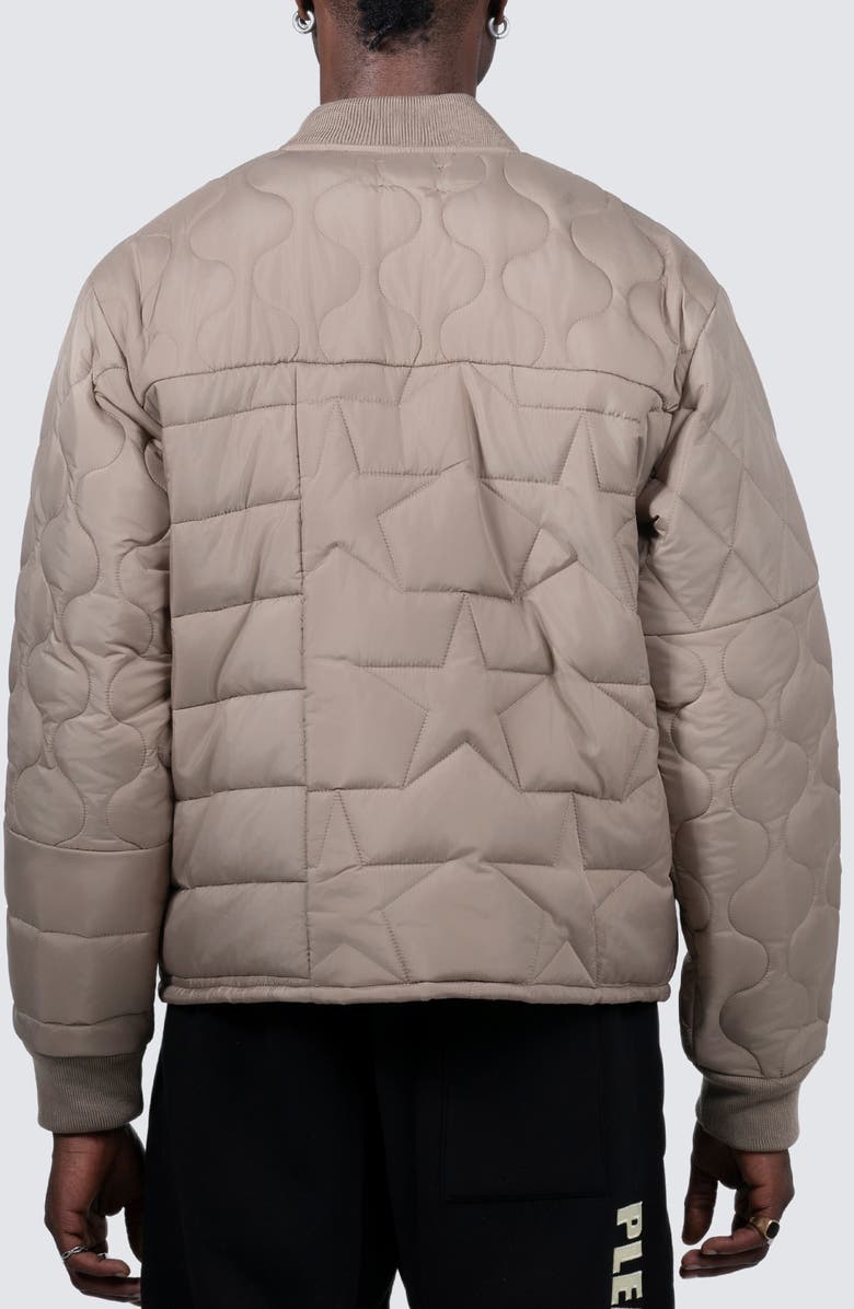 PLEASURES Stonehenge Quilted Jacket, Alternate, color,