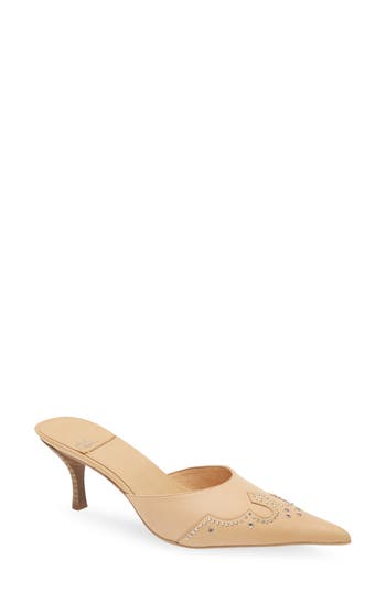Jeffrey Campbell Head West Mule In Brown