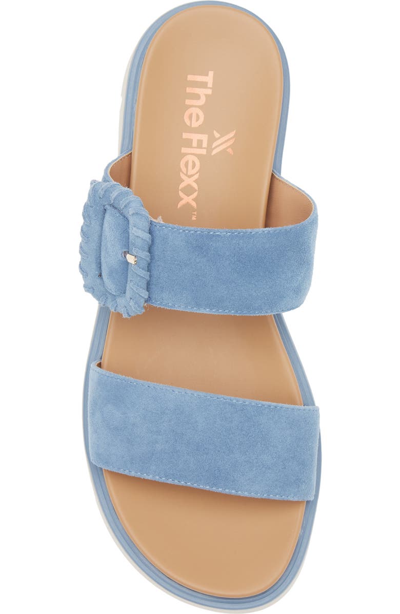 The FLEXX Atena Platform Slide Sandal, Alternate, color, Sugar Camoscio