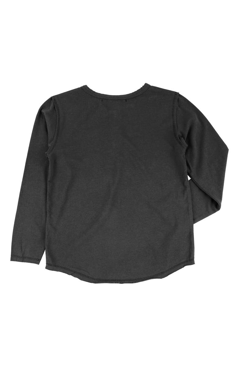 Miki Miette Kids' Buzz Long Sleeve Pocket Henley, Alternate, color, 