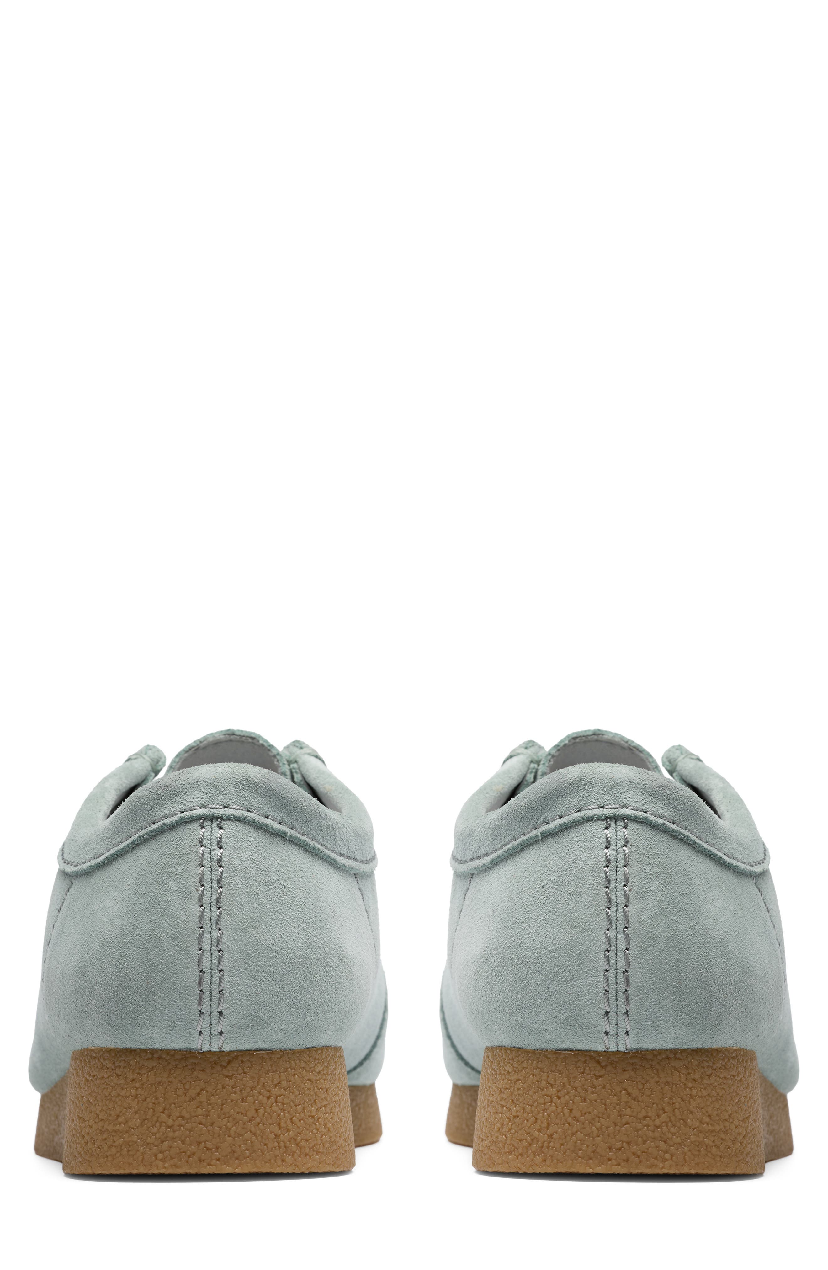Wallabee EVO Leather Shoe, Alternate, color, AQUA