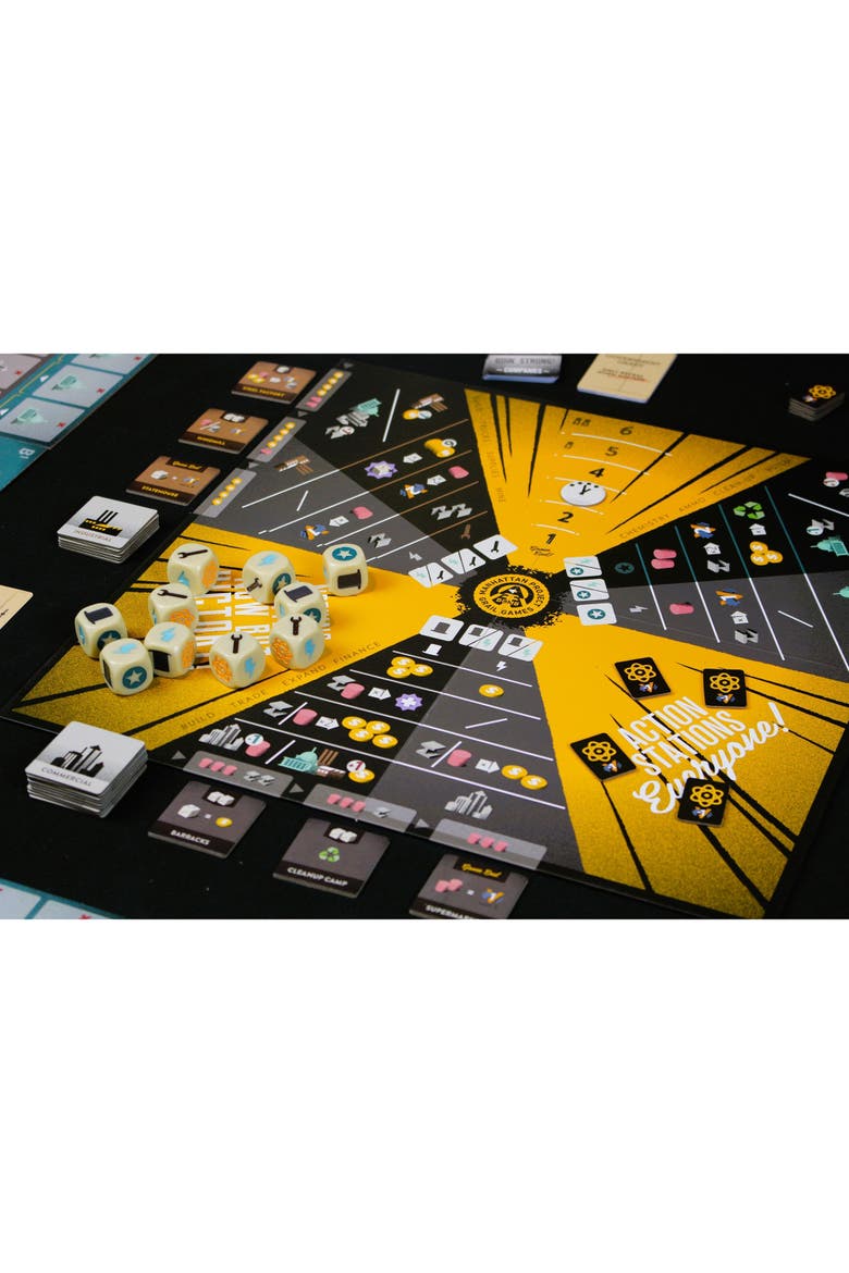 Manhattan Project War Machine Strategy Game, Alternate, color, Multicolored