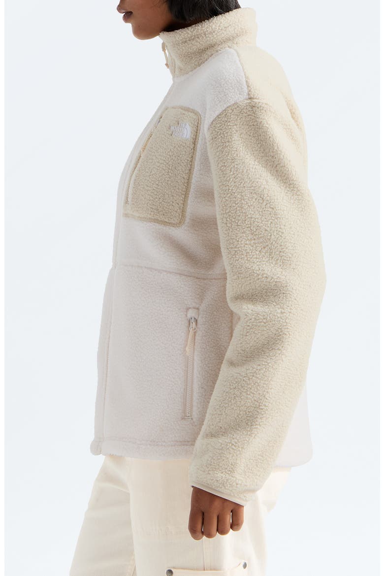 Yumiori Recycled Fleece Jacket, Alternate, color, WHITE DUNE/ DESERT STONE