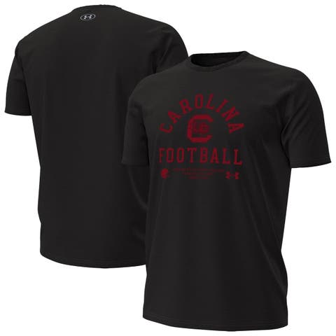 Men
s Under Armour  Black South Carolina Gamecocks 2025 Sideline Football Performance T-Shirt