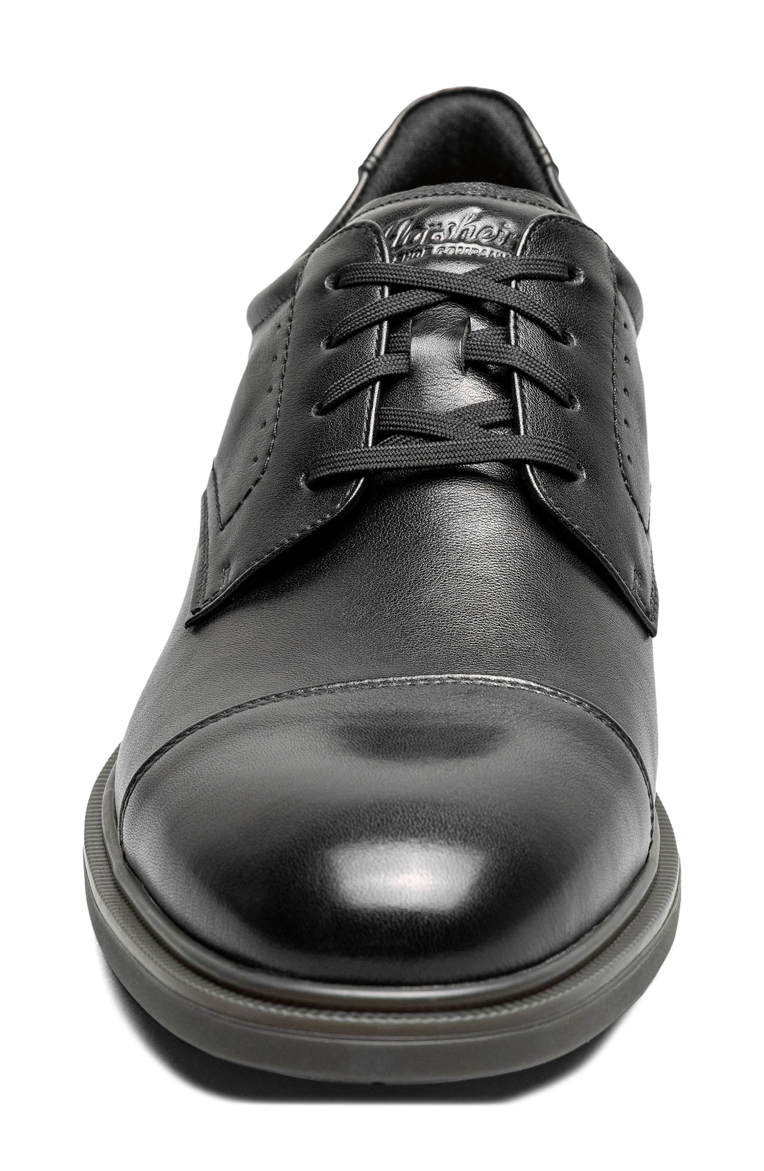 Highrise Cap Toe Oxford, Alternate, color, BLACK