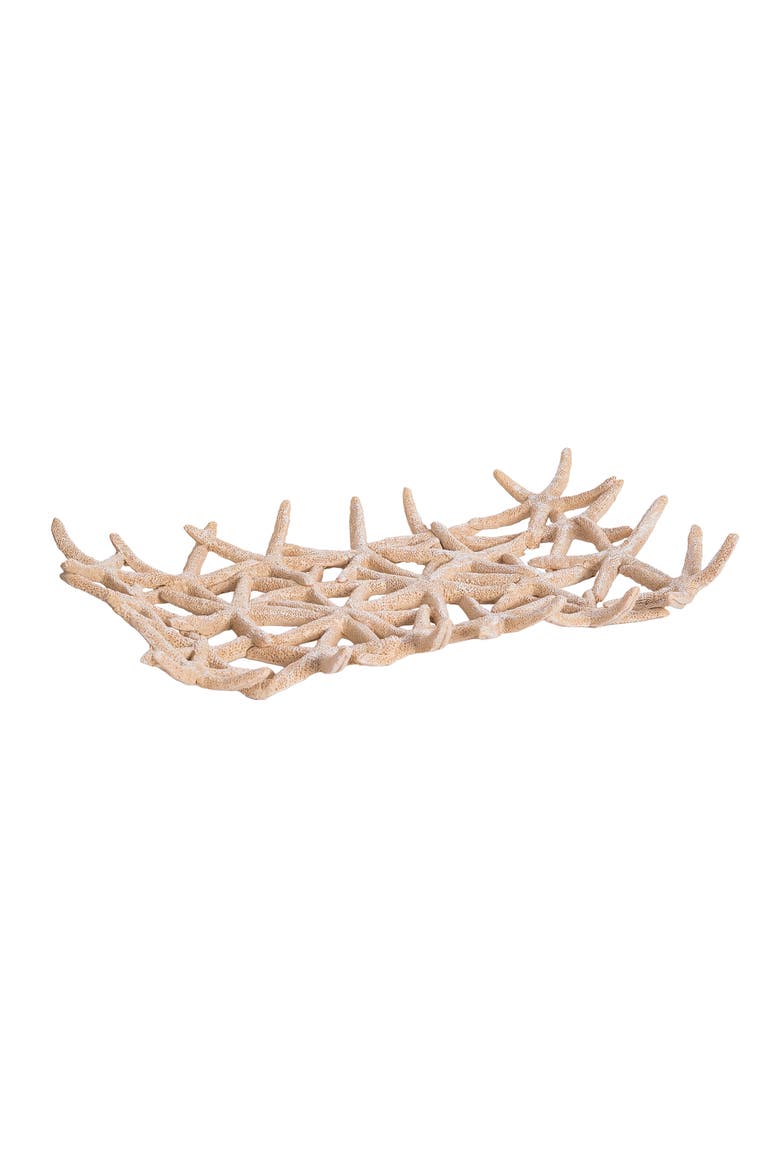 Sea Star Large Decorative Center Piece Figurine, Main, color, Beige