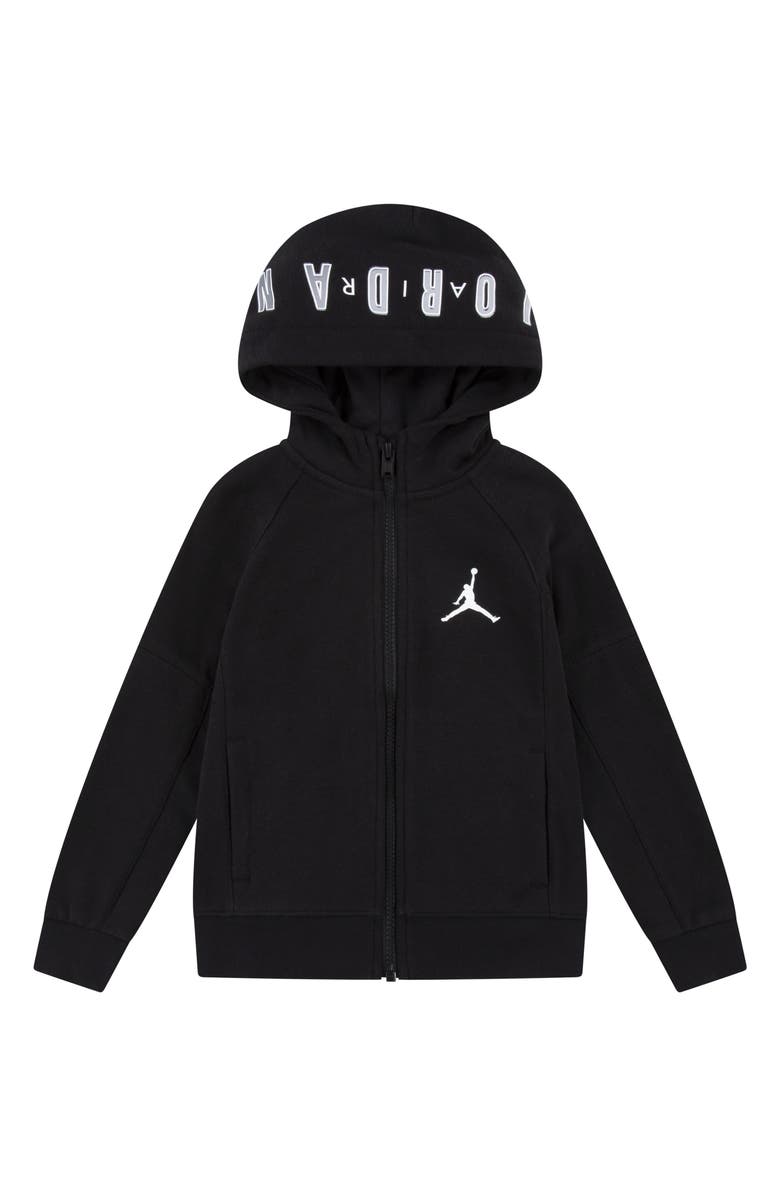 Jordan Kids' Jumpman Big Sport Zip Hoodie, Main, color, Black