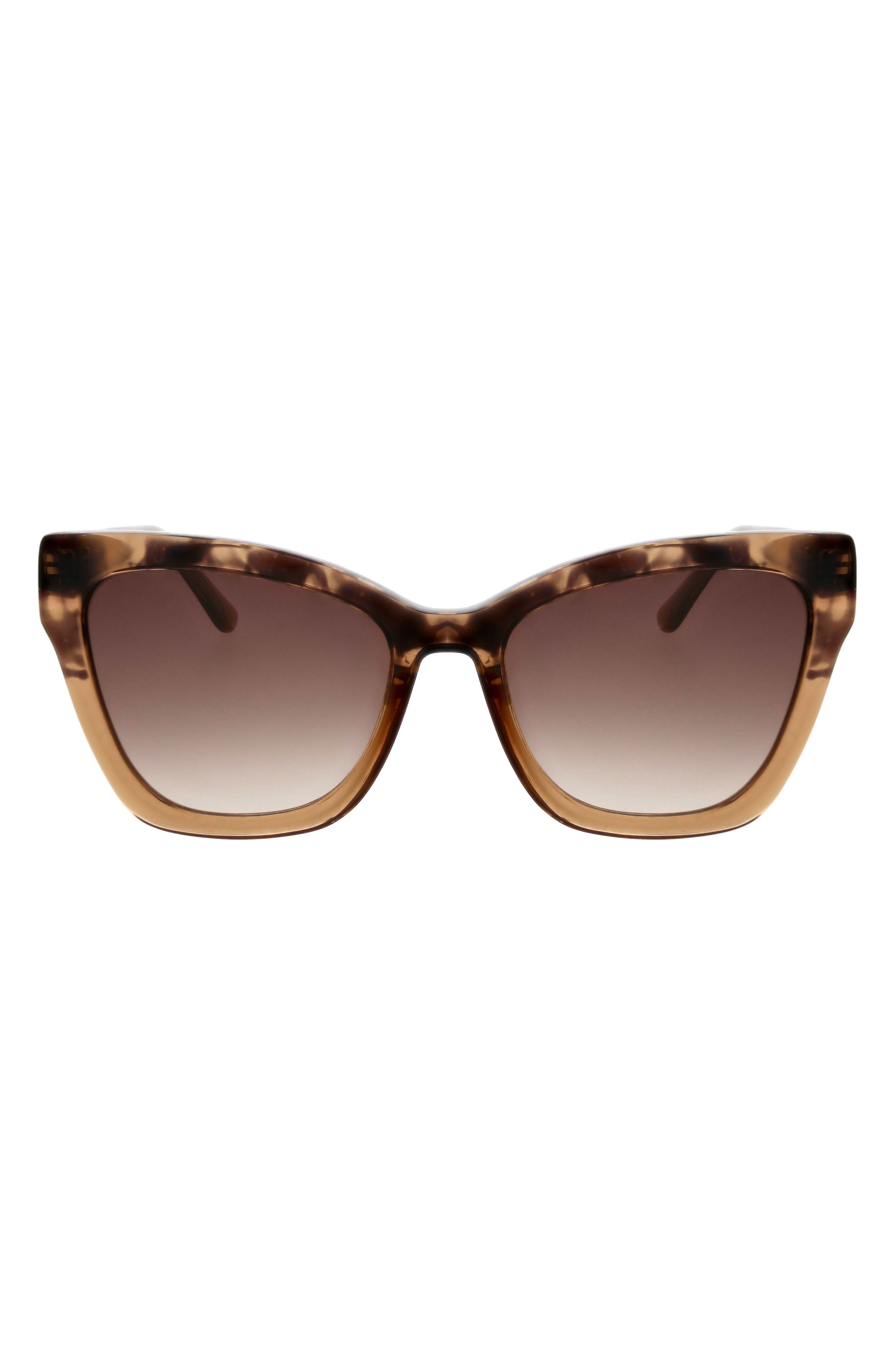 Oscar de la Renta Butterfly Cat Eye Sunglasses