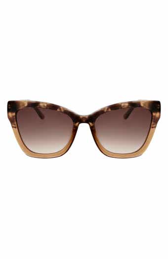 Oscar de la Renta Butterfly Cat Eye Sunglasses