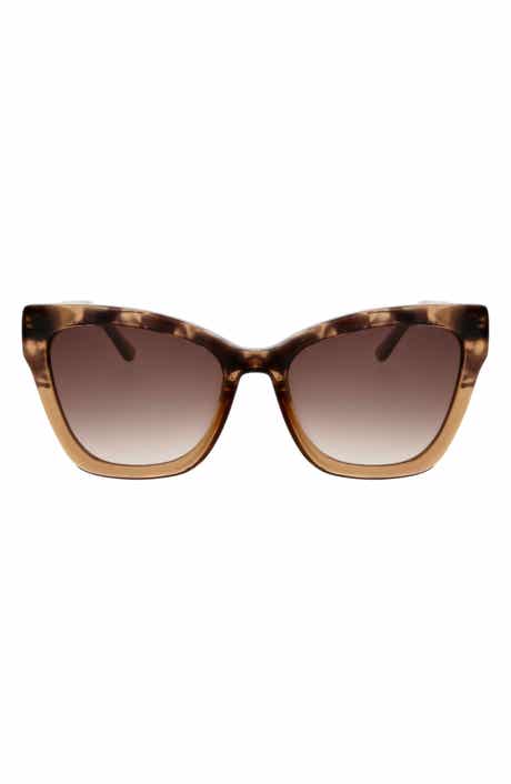 Oscar de la Renta Butterfly Cat Eye Sunglasses