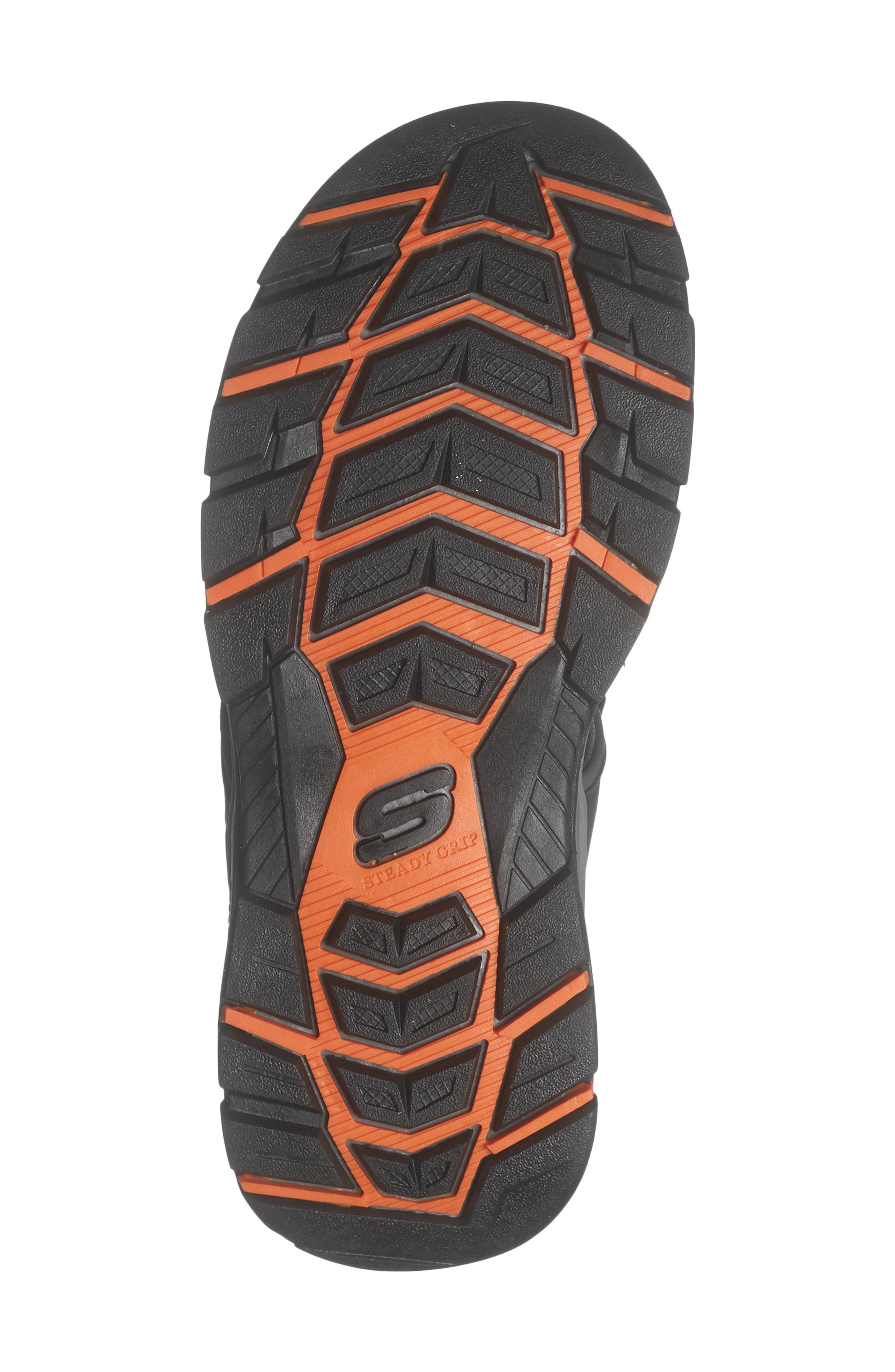 SKECHERS Tresmen - Garo Relaxed Fit Sandal, Alternate, color, Black