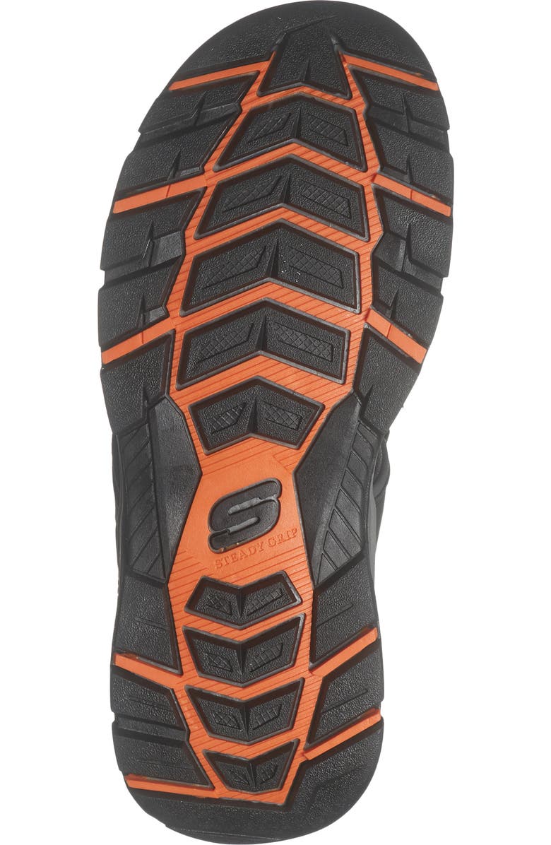 SKECHERS Tresmen - Garo Relaxed Fit Sandal, Alternate, color, Black