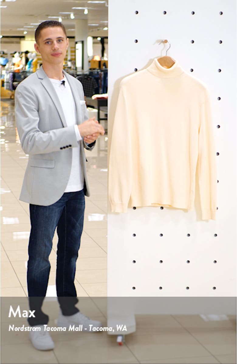 Regular Fit Turtleneck Sweater, sales video thumbnail