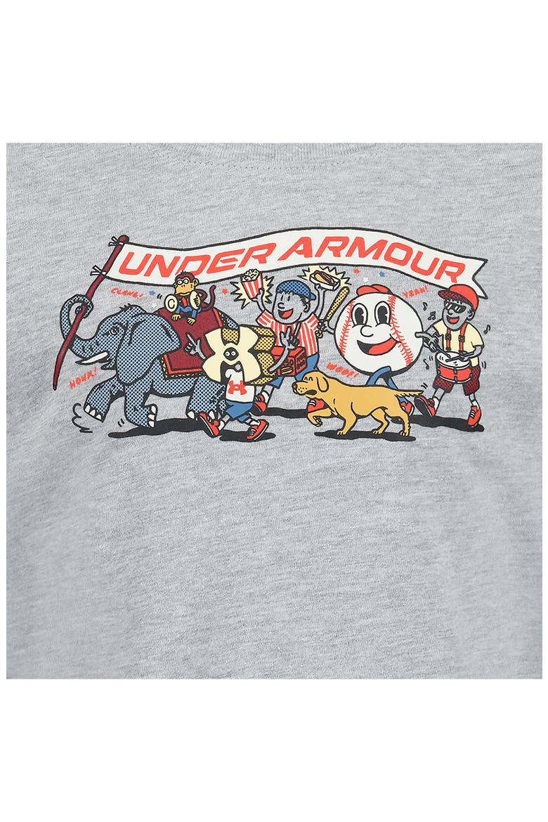 Kids' Parade Graphic Long Sleeve Performance T-shirt, Alternate, color, MOD GRAY HEATHER