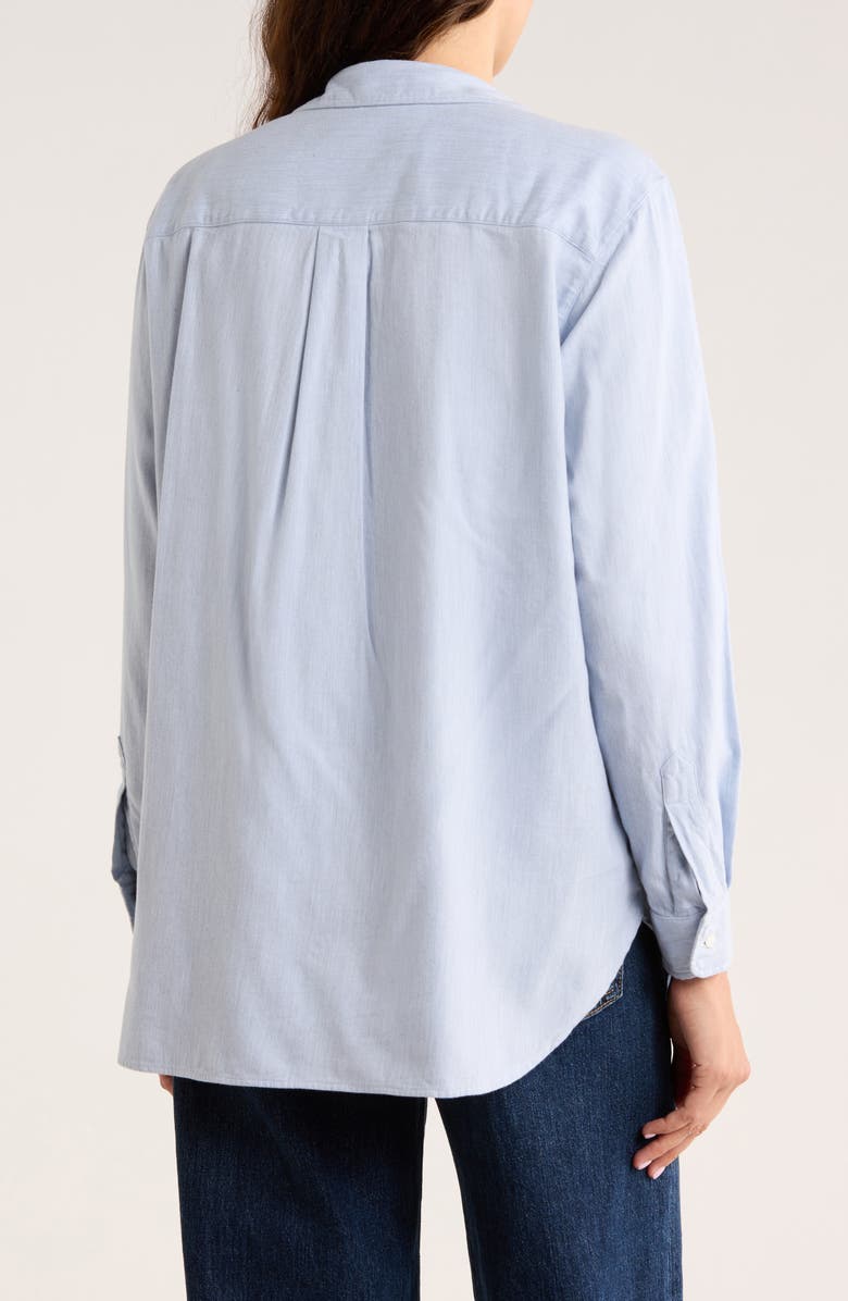 Frank & Eileen Joedy Boyfriend Button-Up Shirt, Alternate, color, Gray Blue