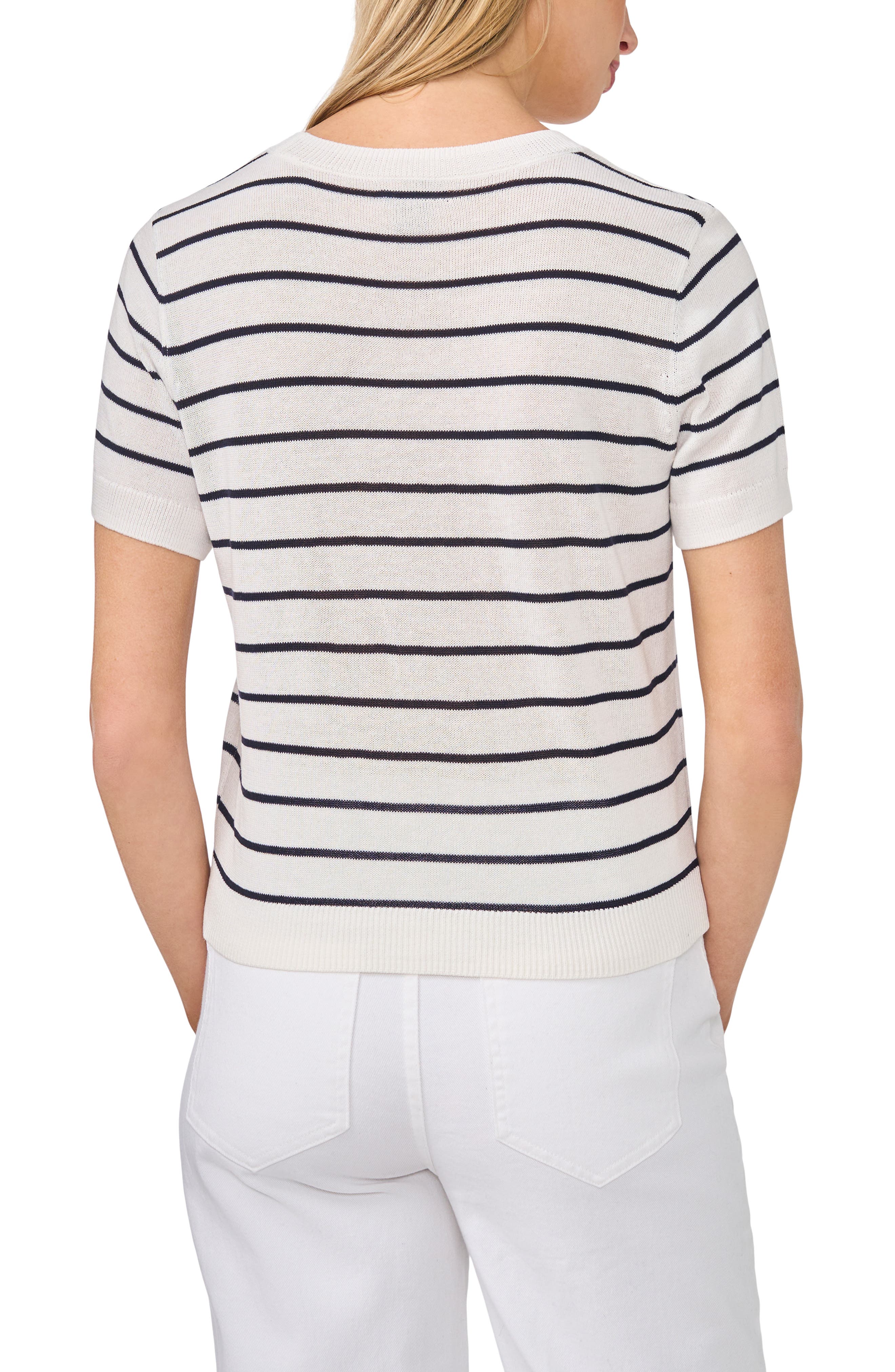 Stripe Crewneck Sweater - image 2