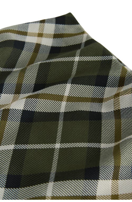 Next Plaid Maxi Skirt In Green