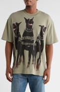 Represent Thoroughbred Oversize Cotton Graphic T-Shirt