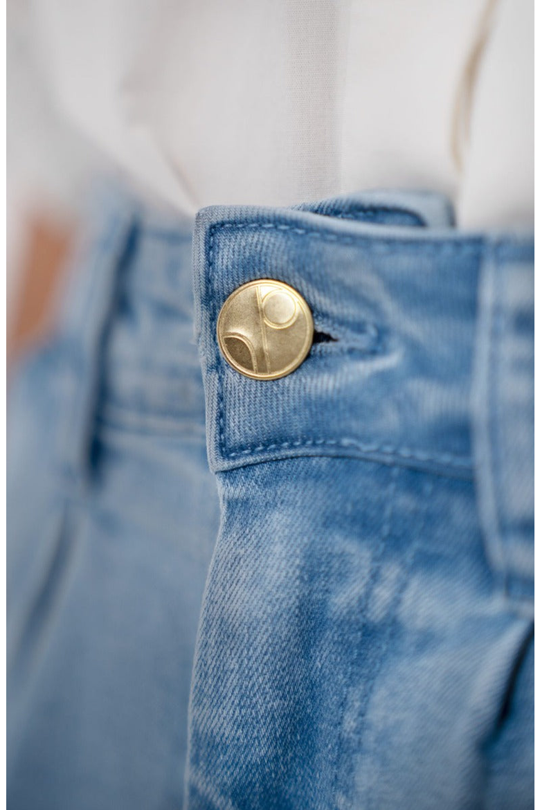California Barrel Jeans, Alternate, color, Sky