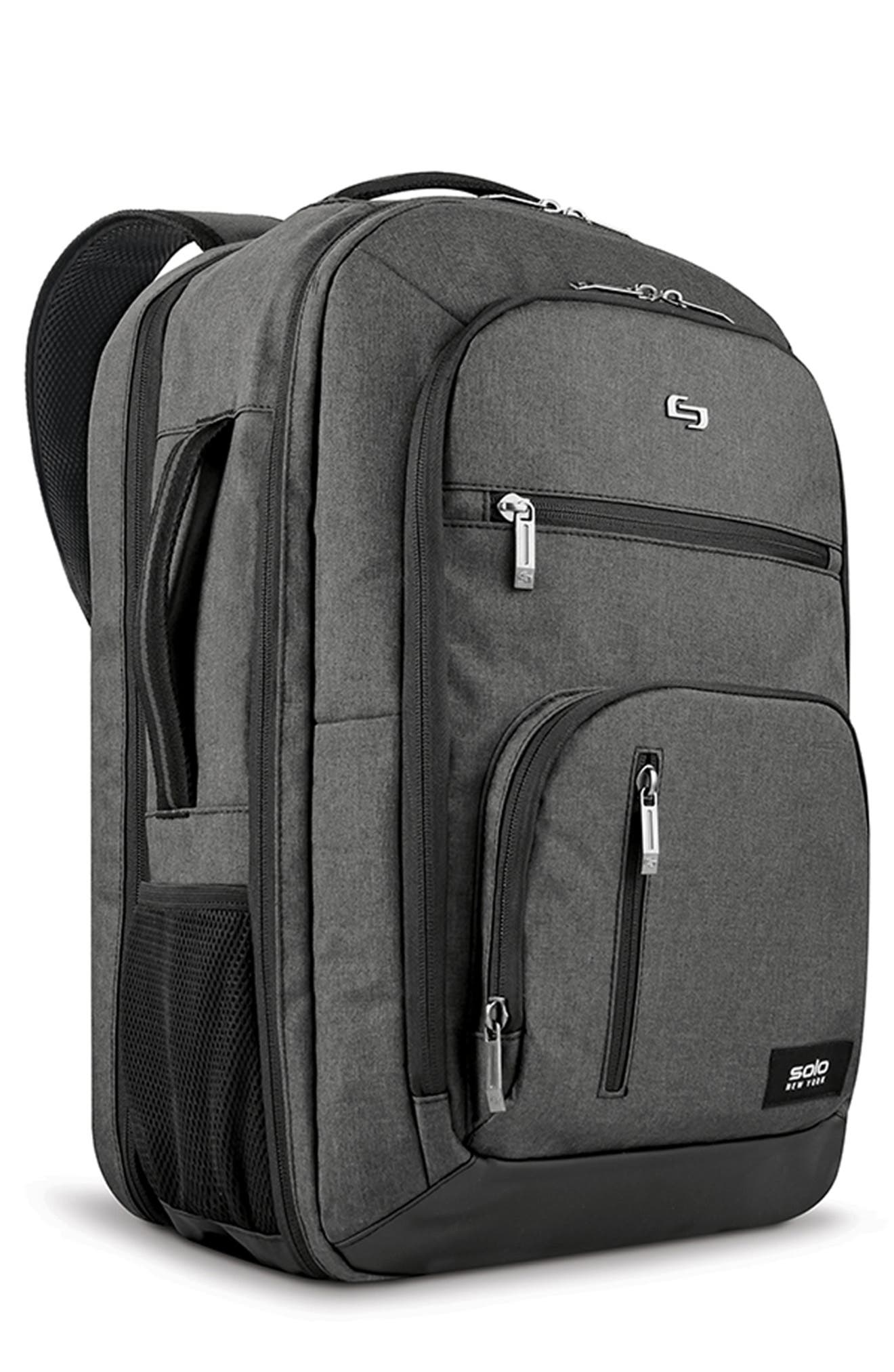 SOLO NEW YORK Grand Travel TSA Backpack, Alternate, color, 