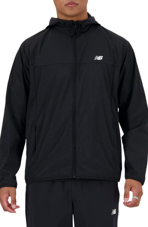 Athletics Woven Nylon Hooded Jacket