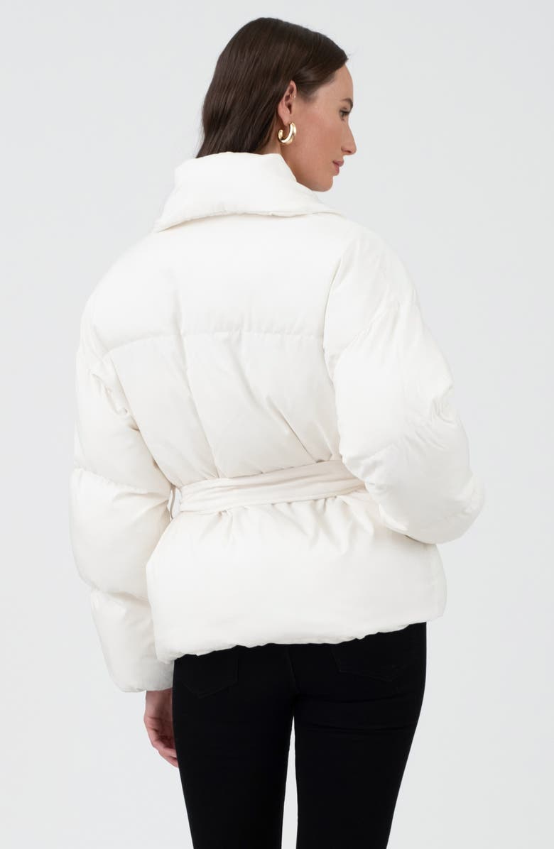 Blu Pepper Puffer Jacket, Alternate, color, Cream