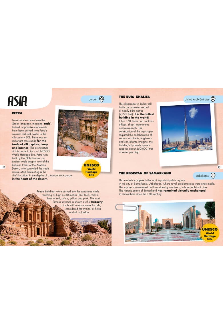Travel, Learn and Explore Monuments Puzzle and Book Set, Alternate, color, Multicolored