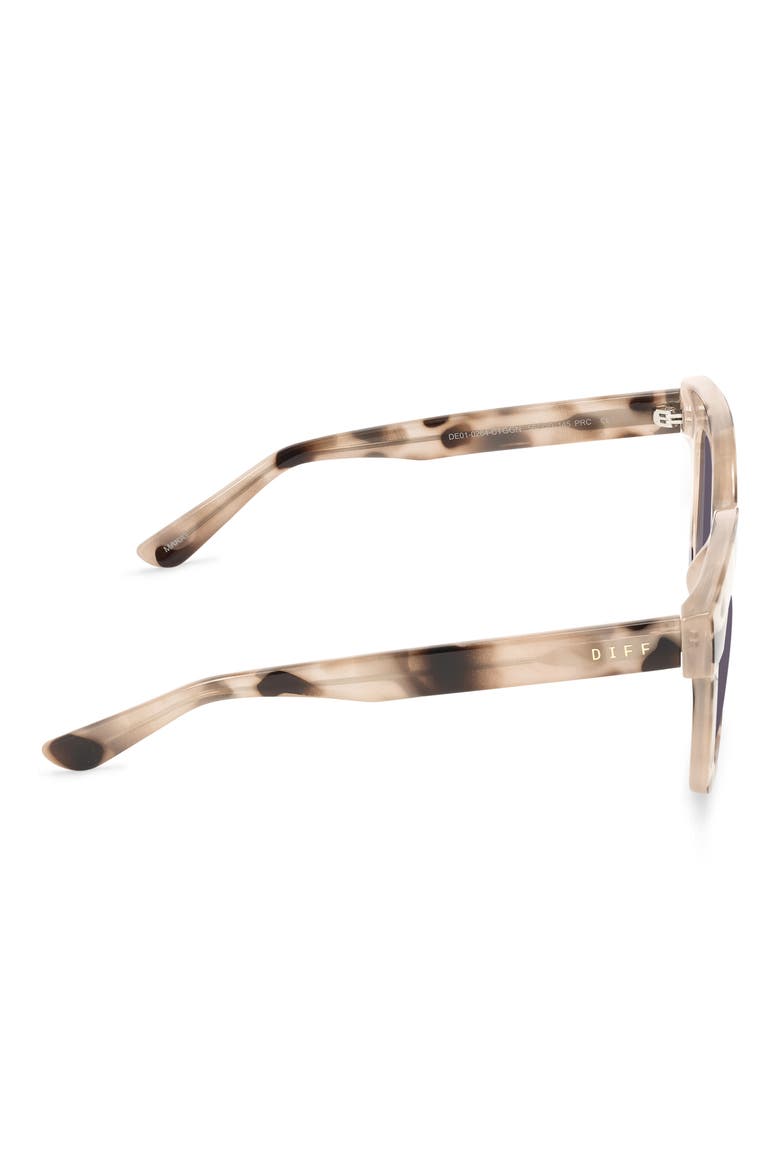 56mm Makay Square Sunglasses, Alternate, color, CREAM TORTOISE