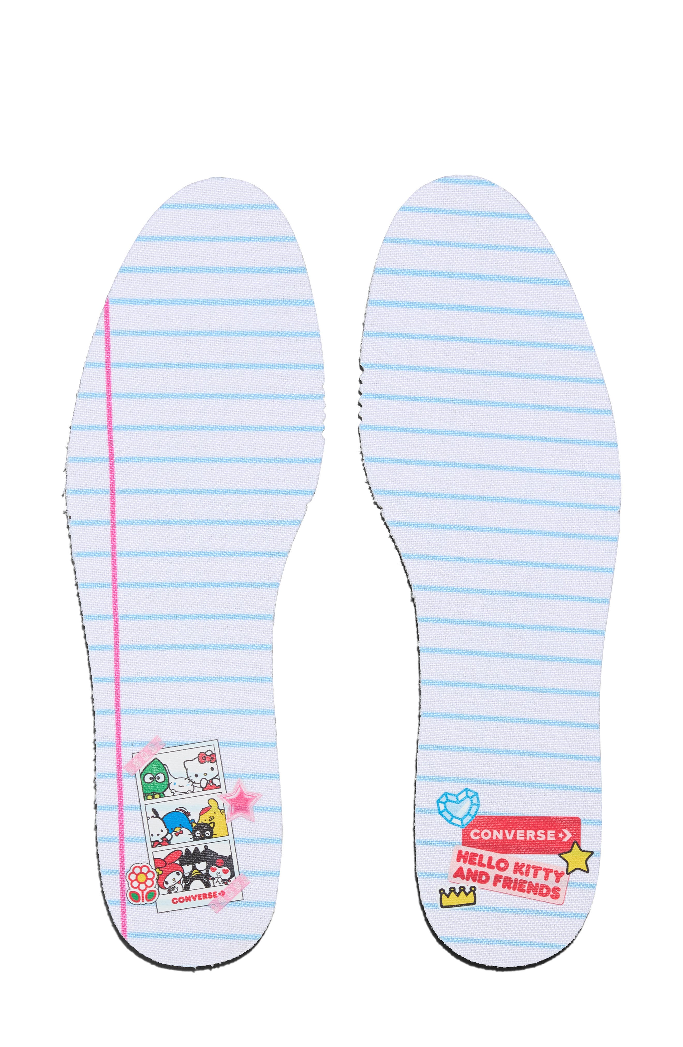 Converse Chuck Taylor<sup>®</sup> All Star<sup>®</sup> 70 High Top Sneaker, Alternate, color, White/ Pink/ Green