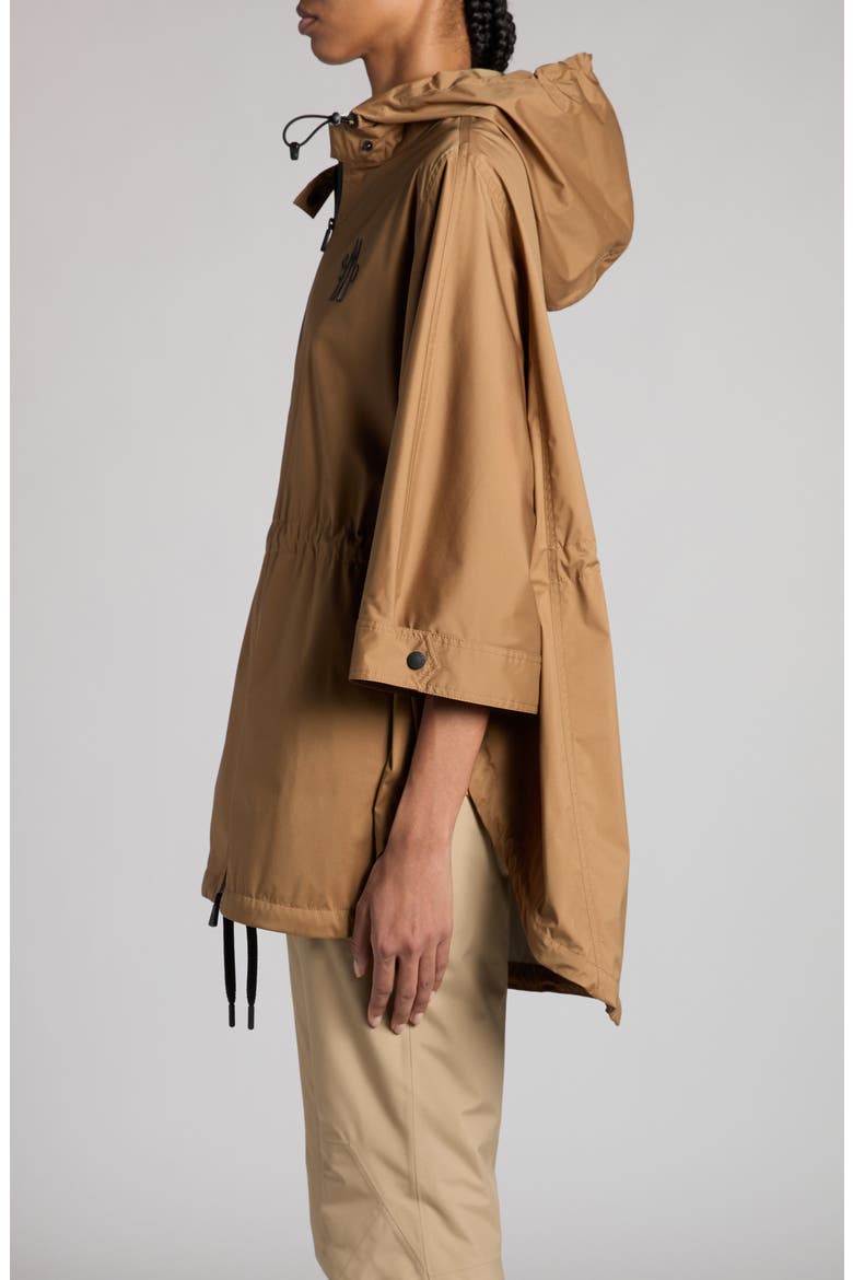 Vorassay Hooded Nylon Jacket, Alternate, color, CAMEL