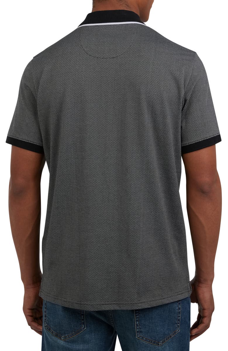 DKNY SPORTSWEAR Archer Tipped Polo, Alternate, color, Grey