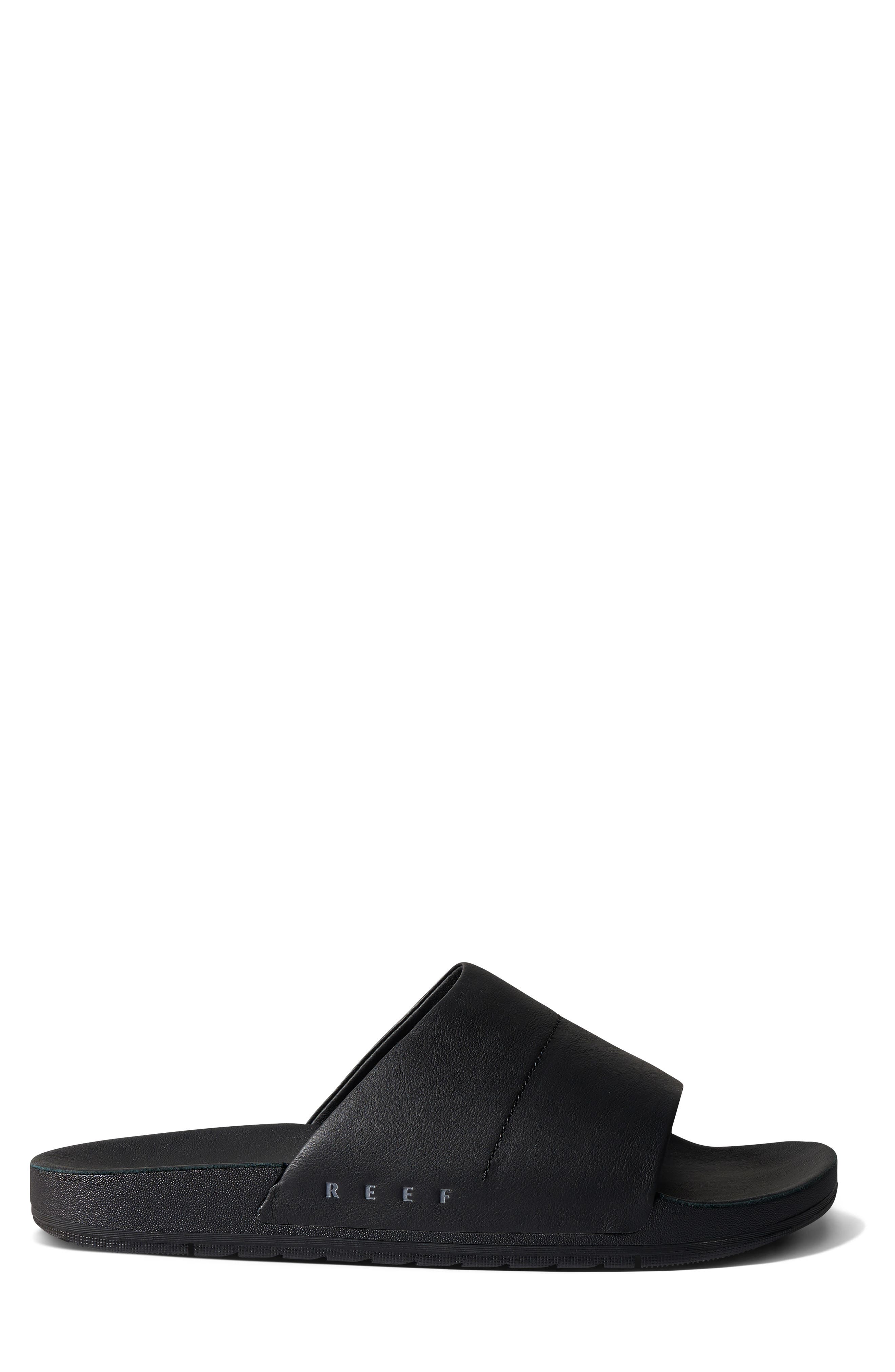 Reef Ojai Slide Sandal, Alternate, color, Black