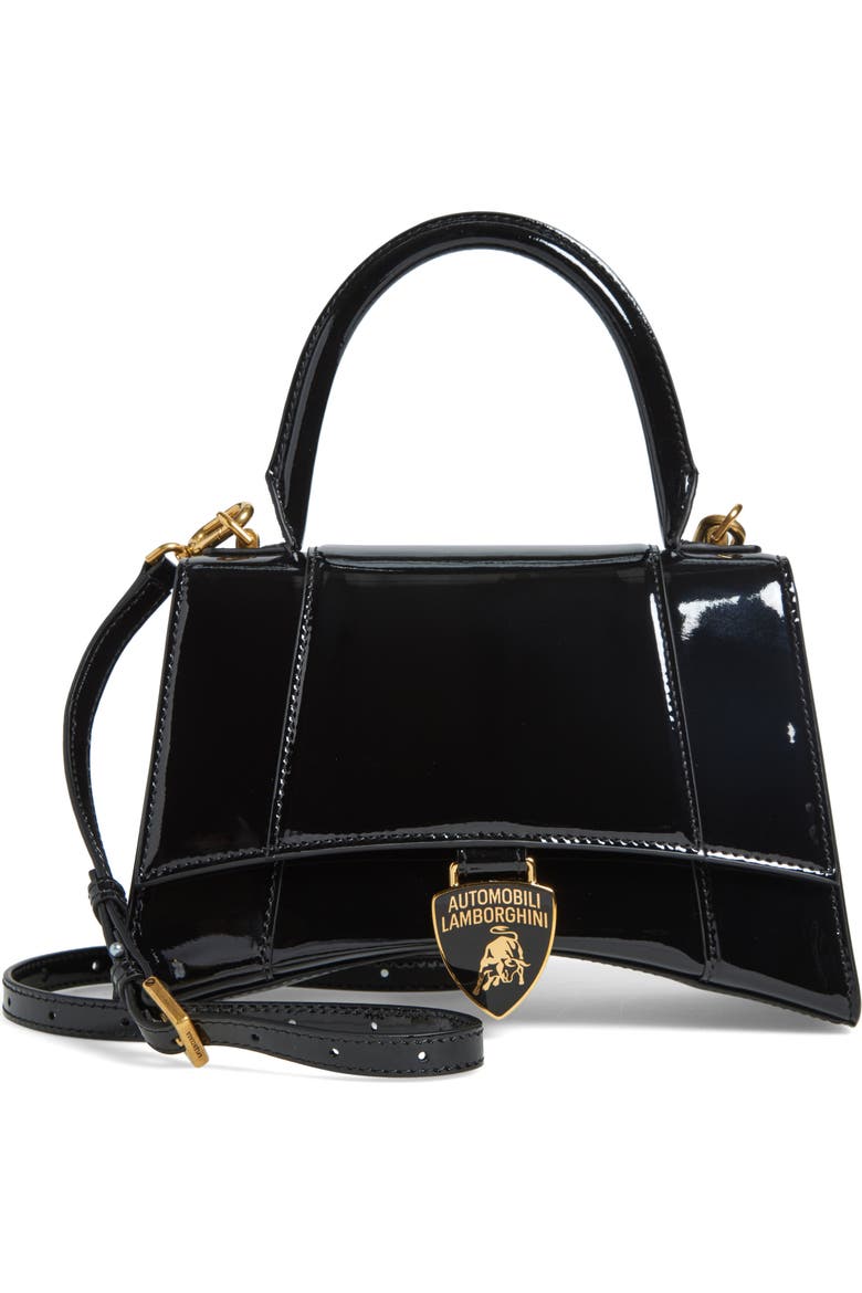 Balenciaga x Automobili Lamborghini Small Hourglass Patent Leather Balenciaga x Automobili Lamborghini Small Hourglass Patent Leather