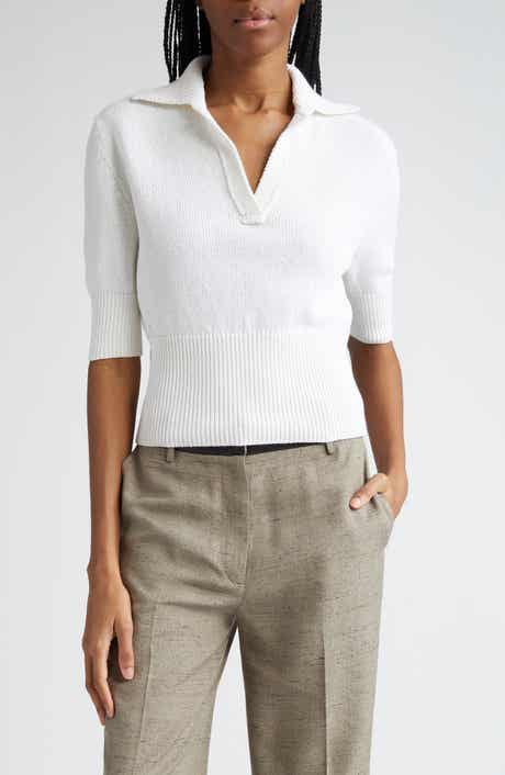 Proenza Schouler Reeve Polo Sweater