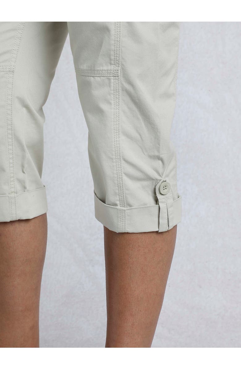 Weird Fish Salena 3/4 Length Trousers, Alternate, color, Oyster