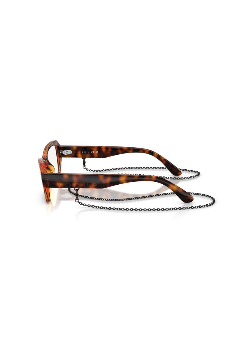 54mm Butterfly optical glasses, Alternate, color, Brown