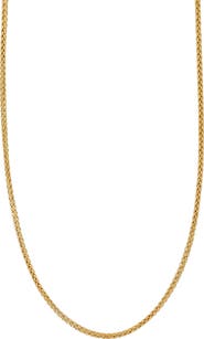 Bony Levy 14K Gold Wheat Chain Necklace
