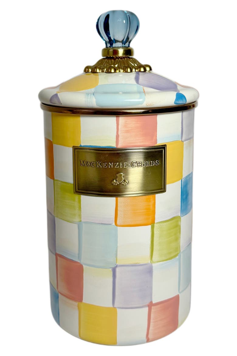 Confetti Check Canister, Alternate, color, MULTI