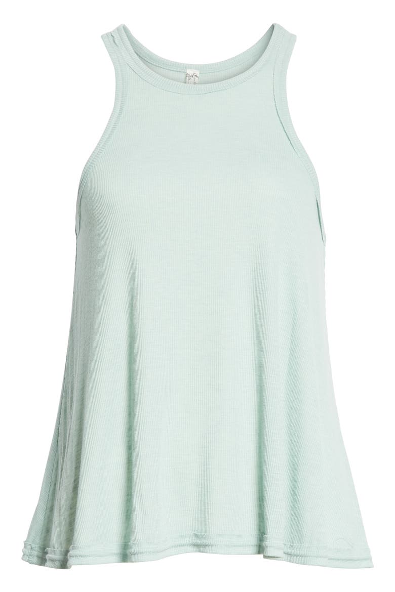 Long Beach Ribbed Swing Tank, Alternate, color, LIGHT GREEN