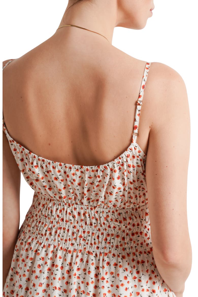 Roma Maternity & Nursing Dress, Alternate, color, Red Poppy Floral