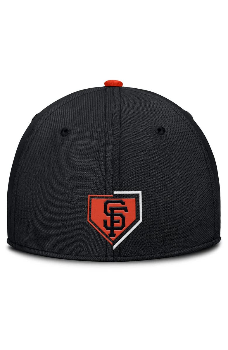 Nike Men's Nike Black San Francisco Giants Primetime Rise Dri-FIT Flex Hat, Alternate, color, Black