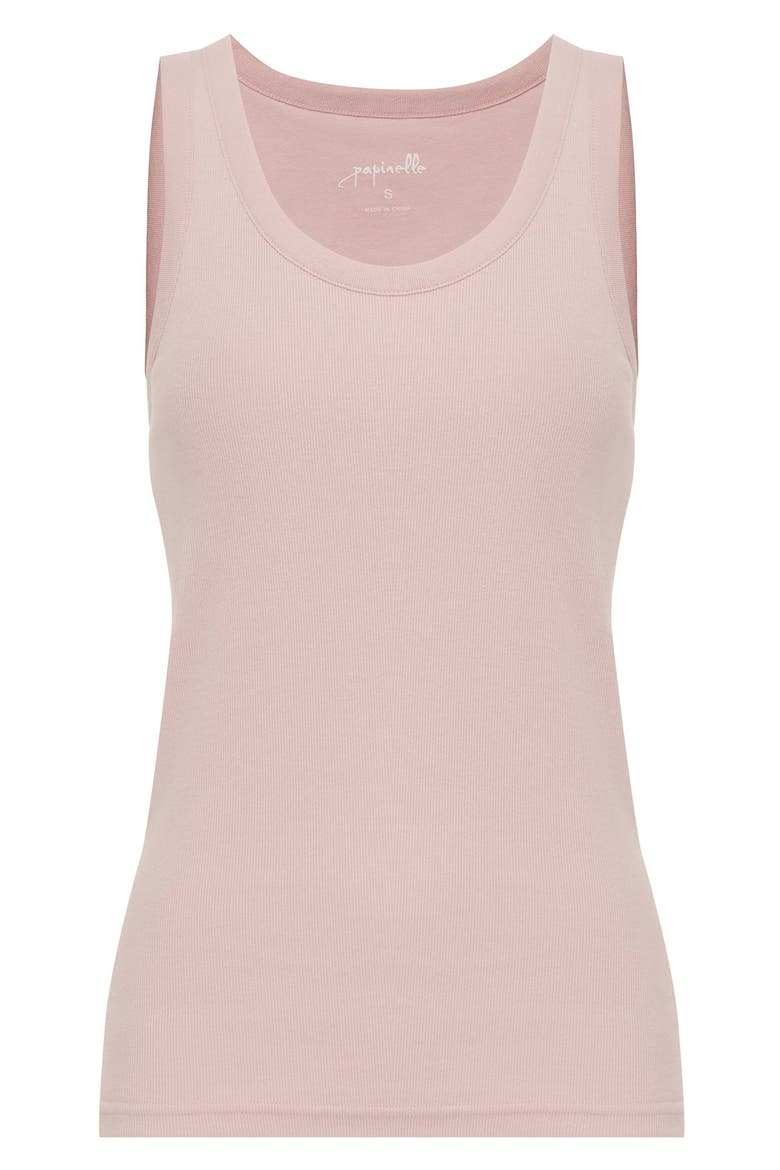 Ribbed Shelf Bra Tank, Alternate, color, DUSTY PINK