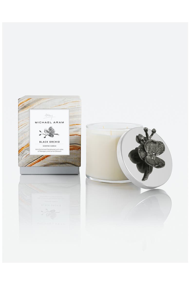 Black Orchid Candle, Alternate, color, NO COLOR