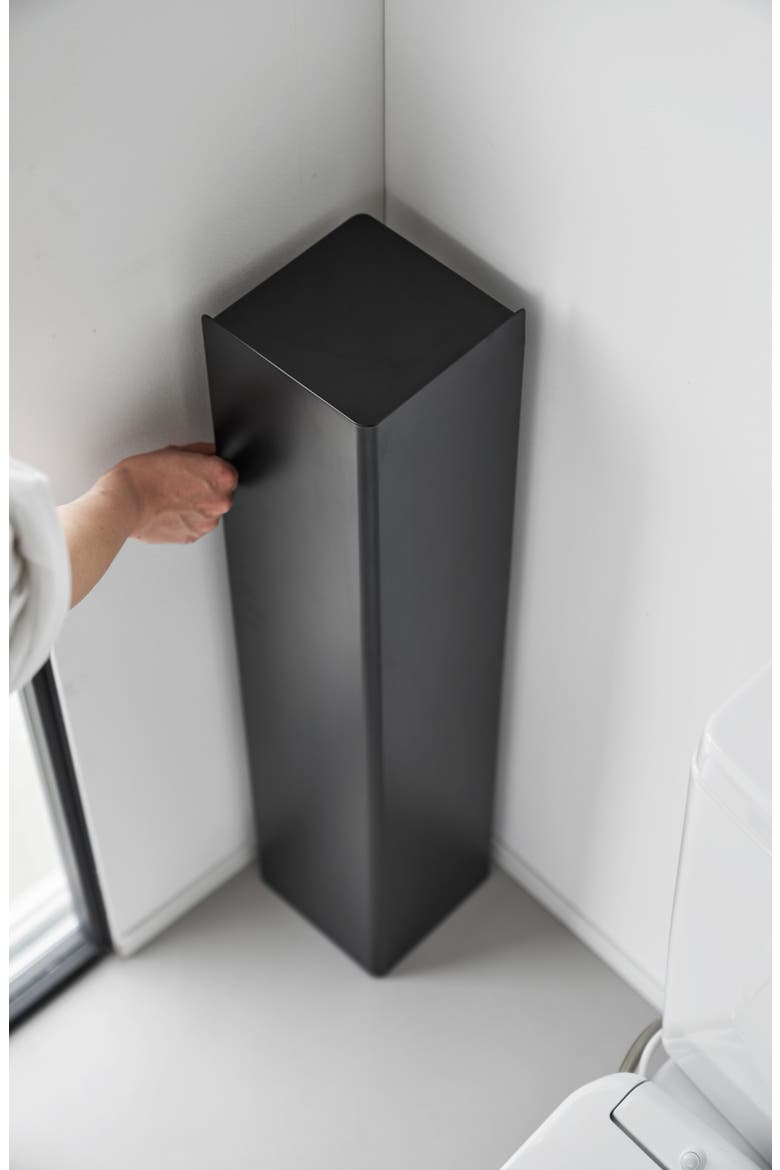 Rolling Bathroom Organizer, Alternate, color, BLACK