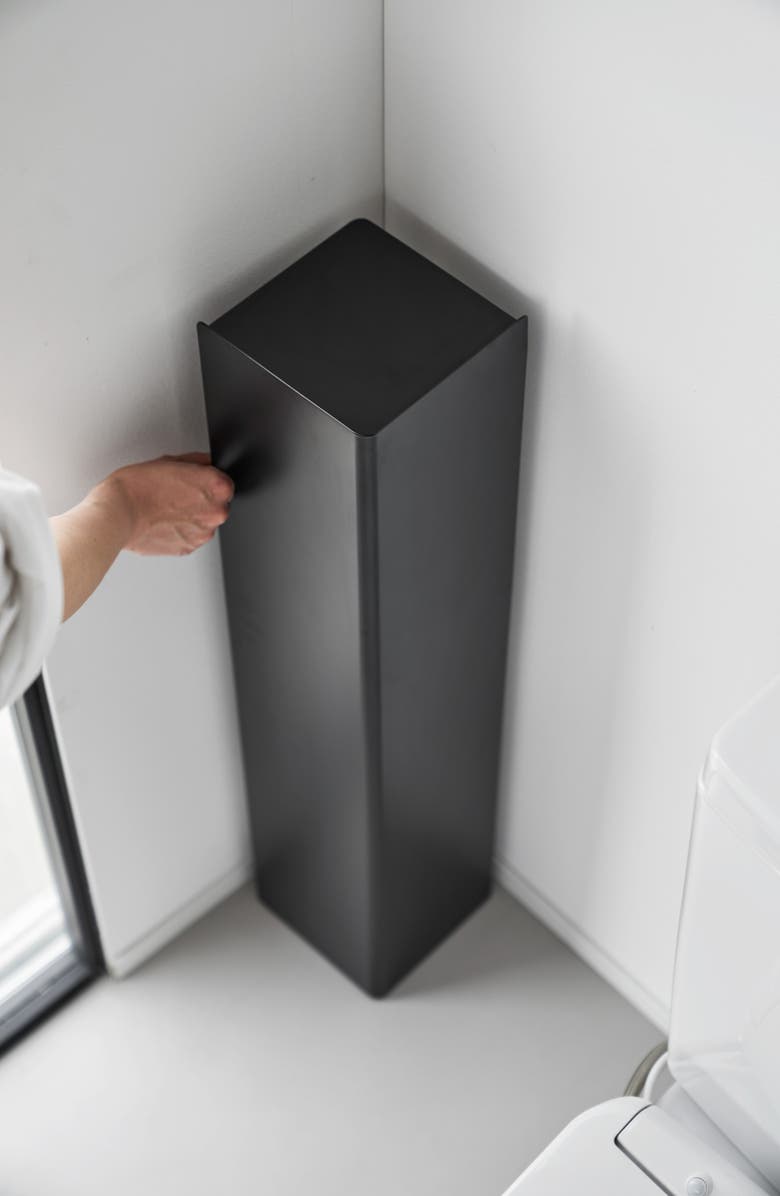 Yamazaki Rolling Bathroom Organizer, Alternate, color, Black