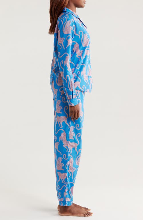 Desmond & Dempsey Long Sleeve Cotton Pajamas