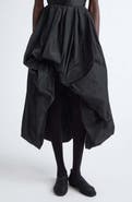 Jil Sander Gathered Draped Skirt
